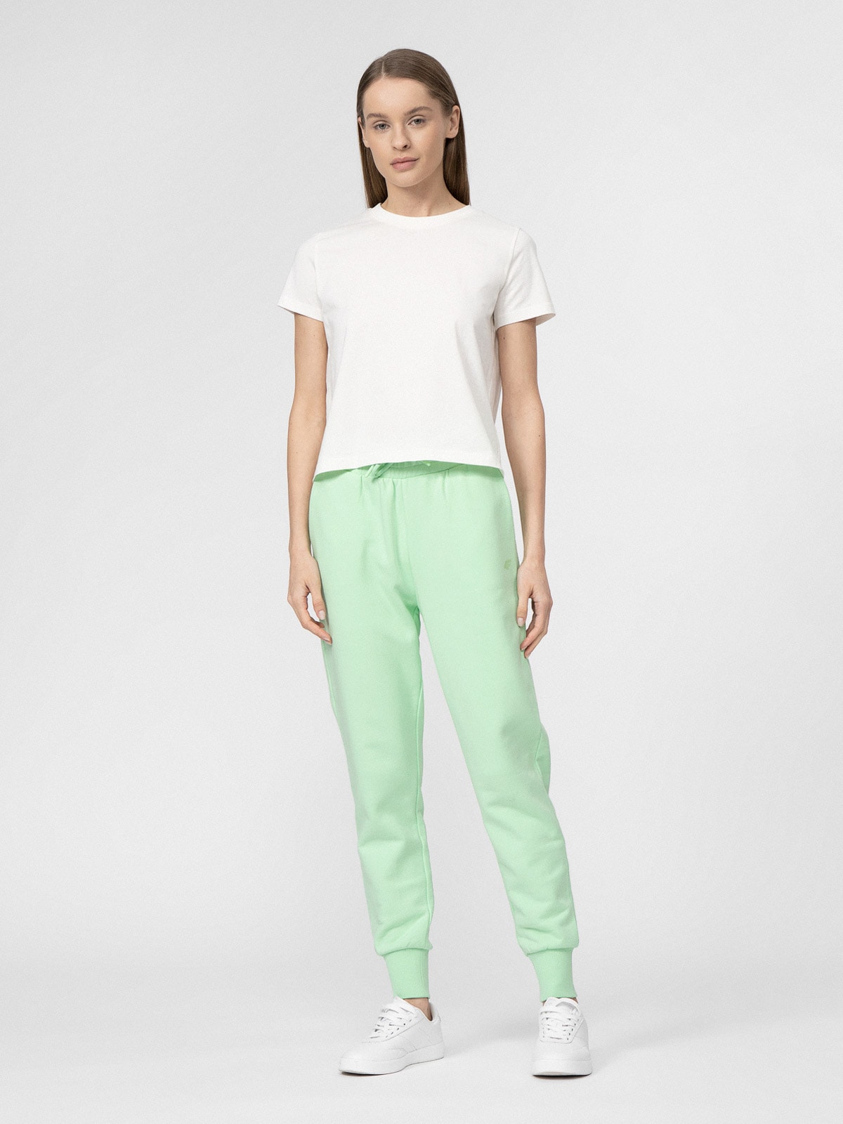 Pantaloni jogger de molton pentru femei