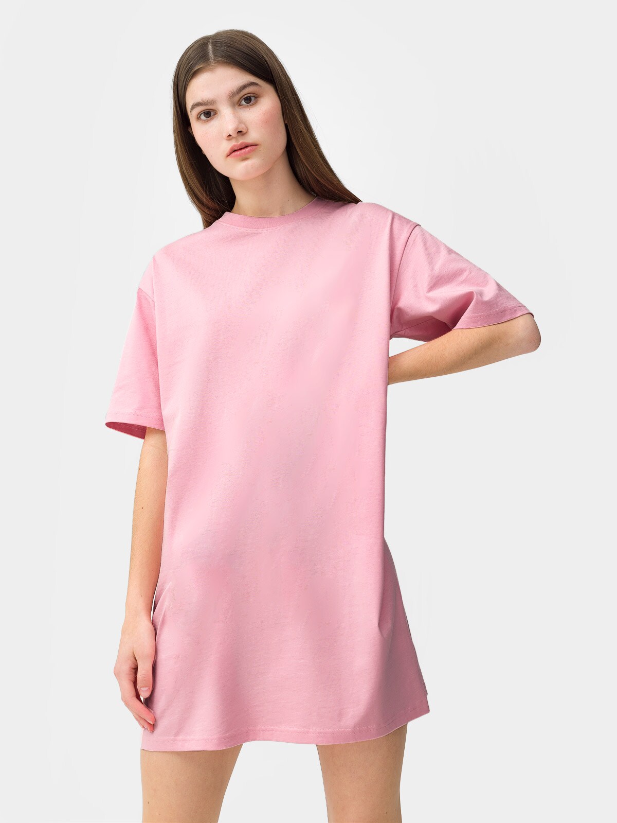Rochie tricou din bumbac organic pentru femei