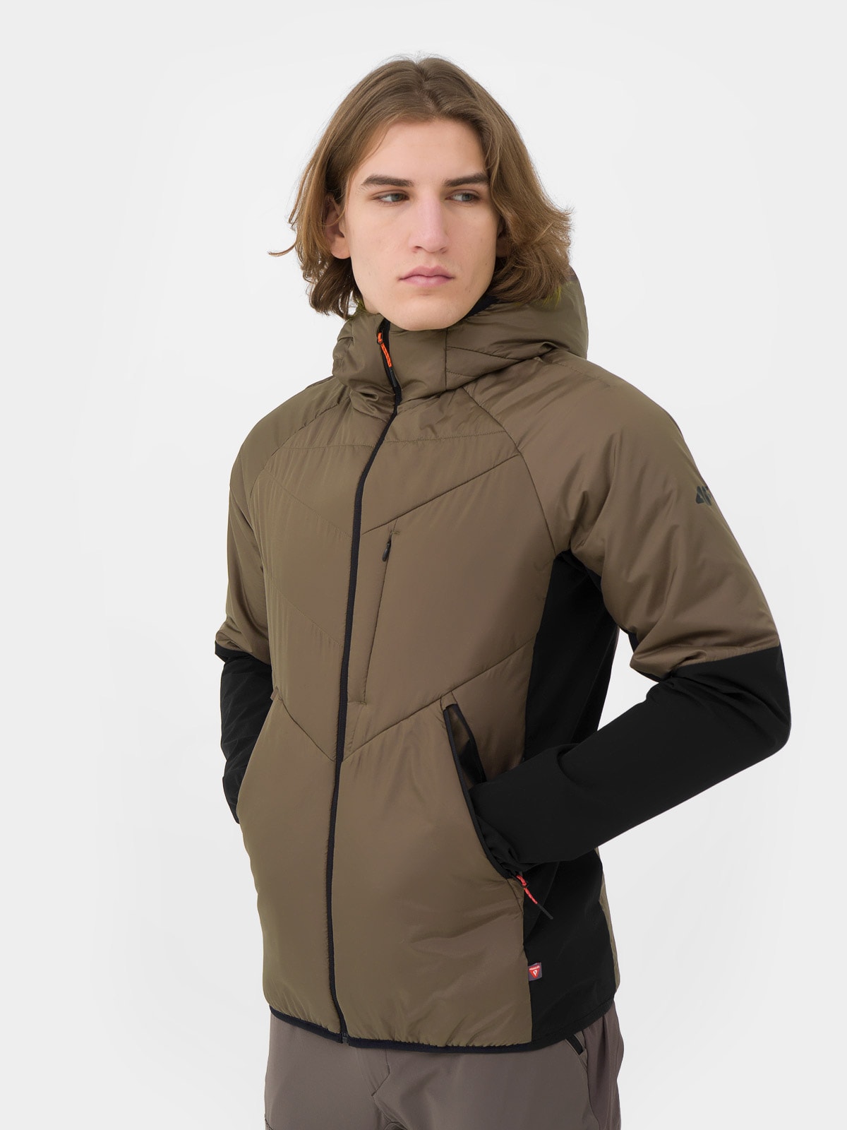 Jachetă de trekking din puf cu umplutura reciclată PrimaLoft® Black pentru bărbați