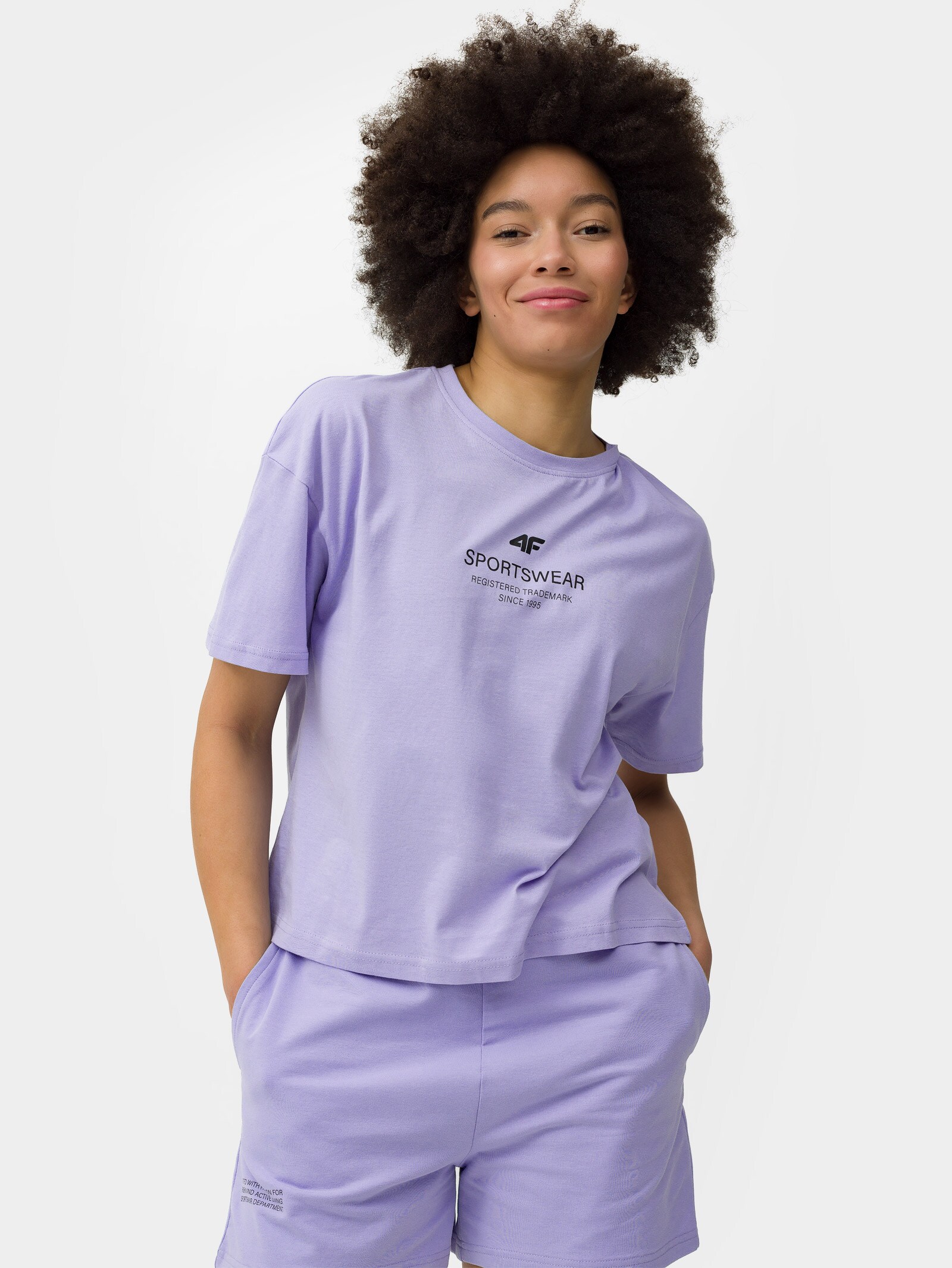 Tricou oversize cu imprimeu pentru femei