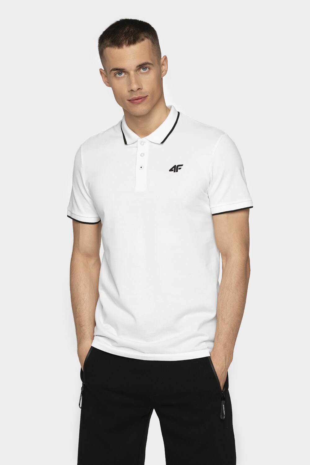 Tricou polo pentru bărbați TSM302 - alb