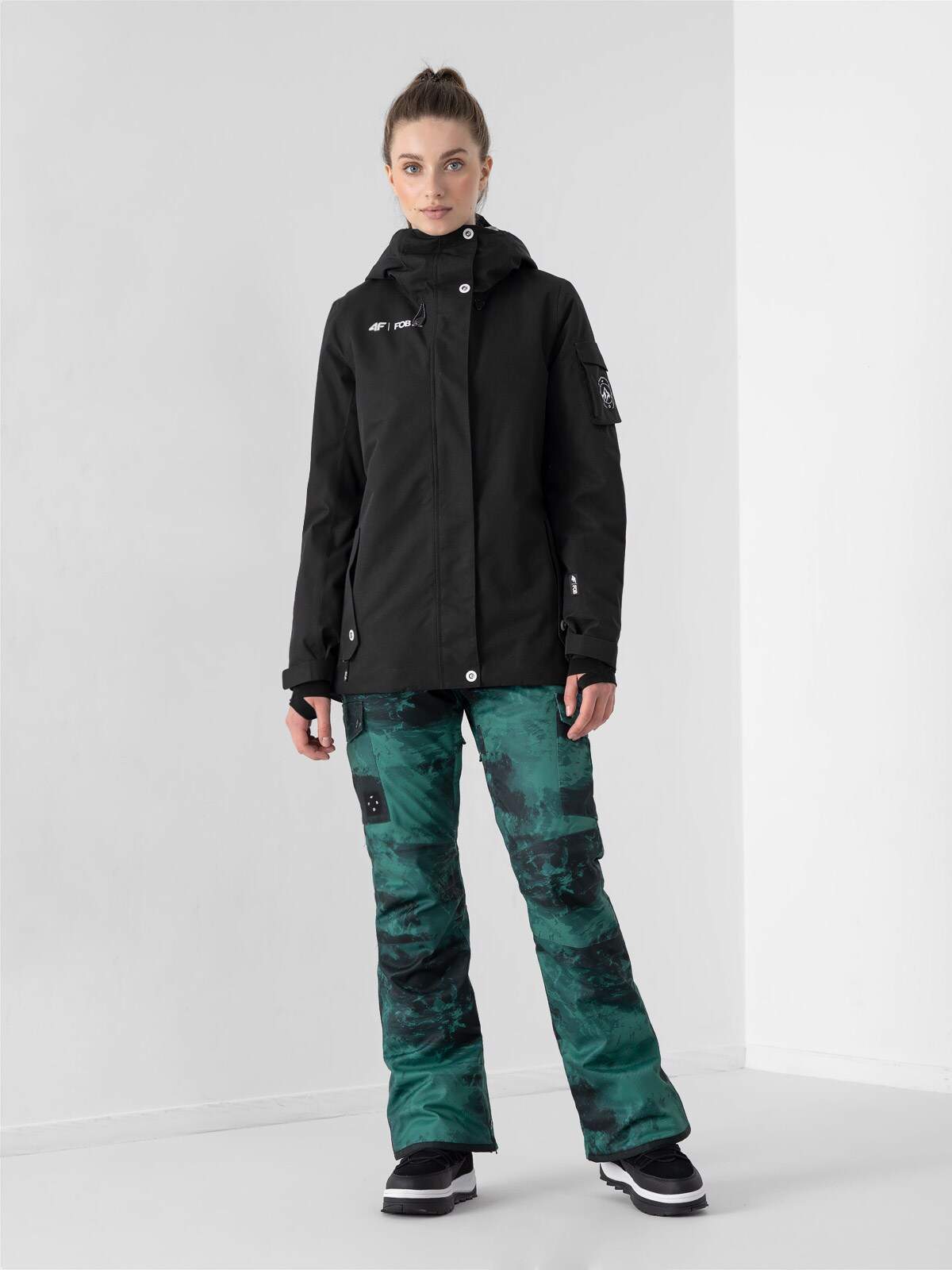 Pantaloni de snowboard membrana 10 000 pentru femei