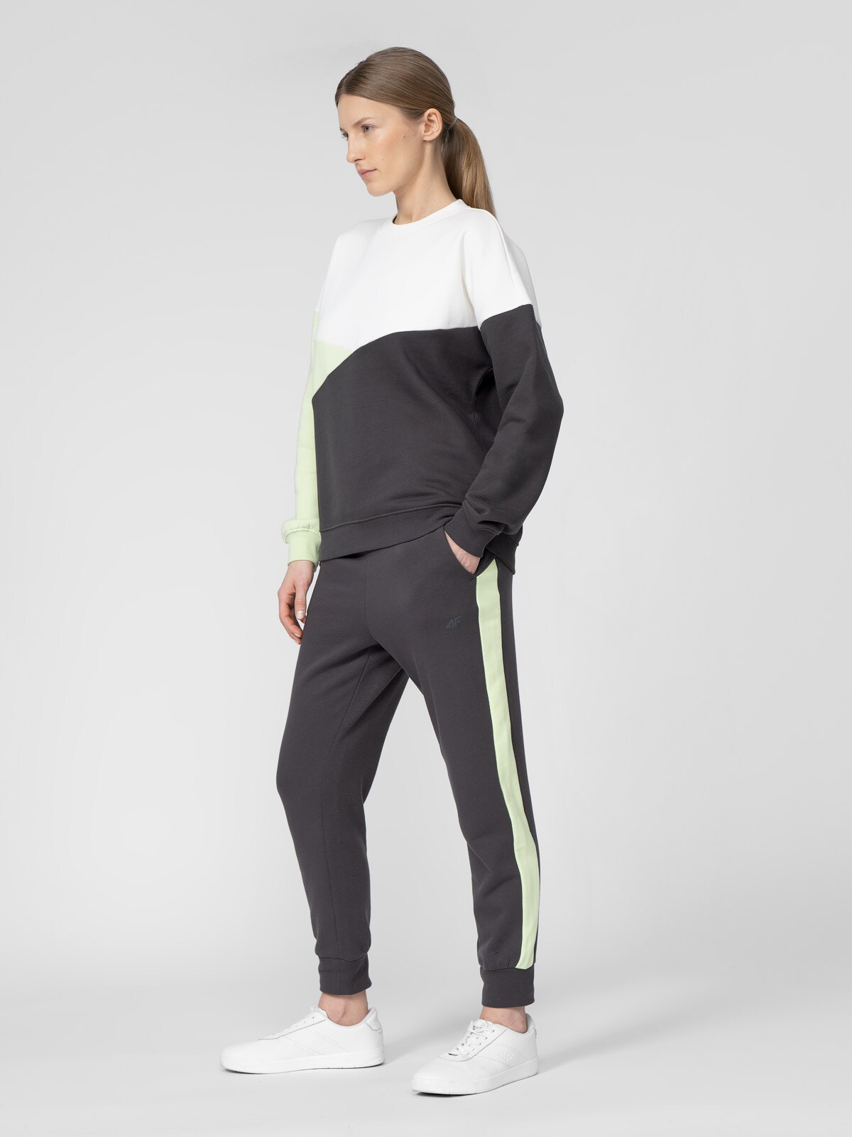 Pantaloni jogger de molton pentru femei