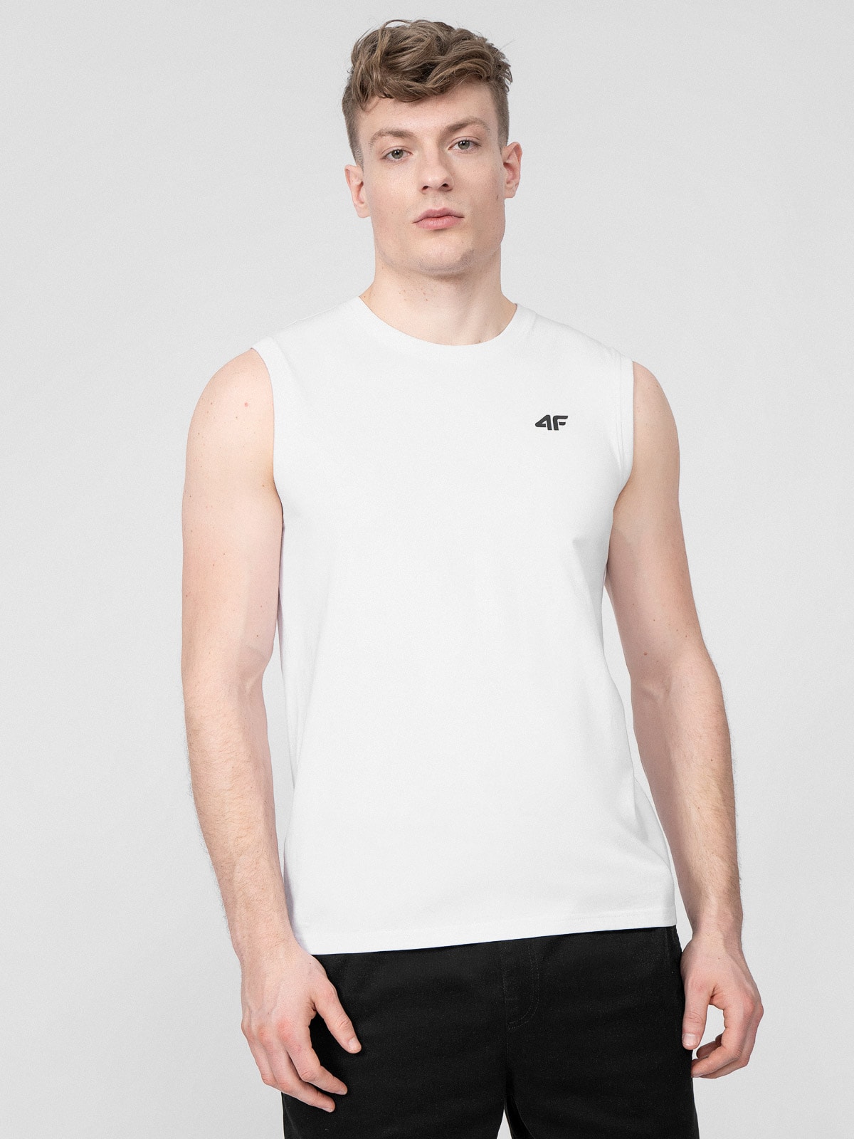 Tank top regular neted pentru bărbați