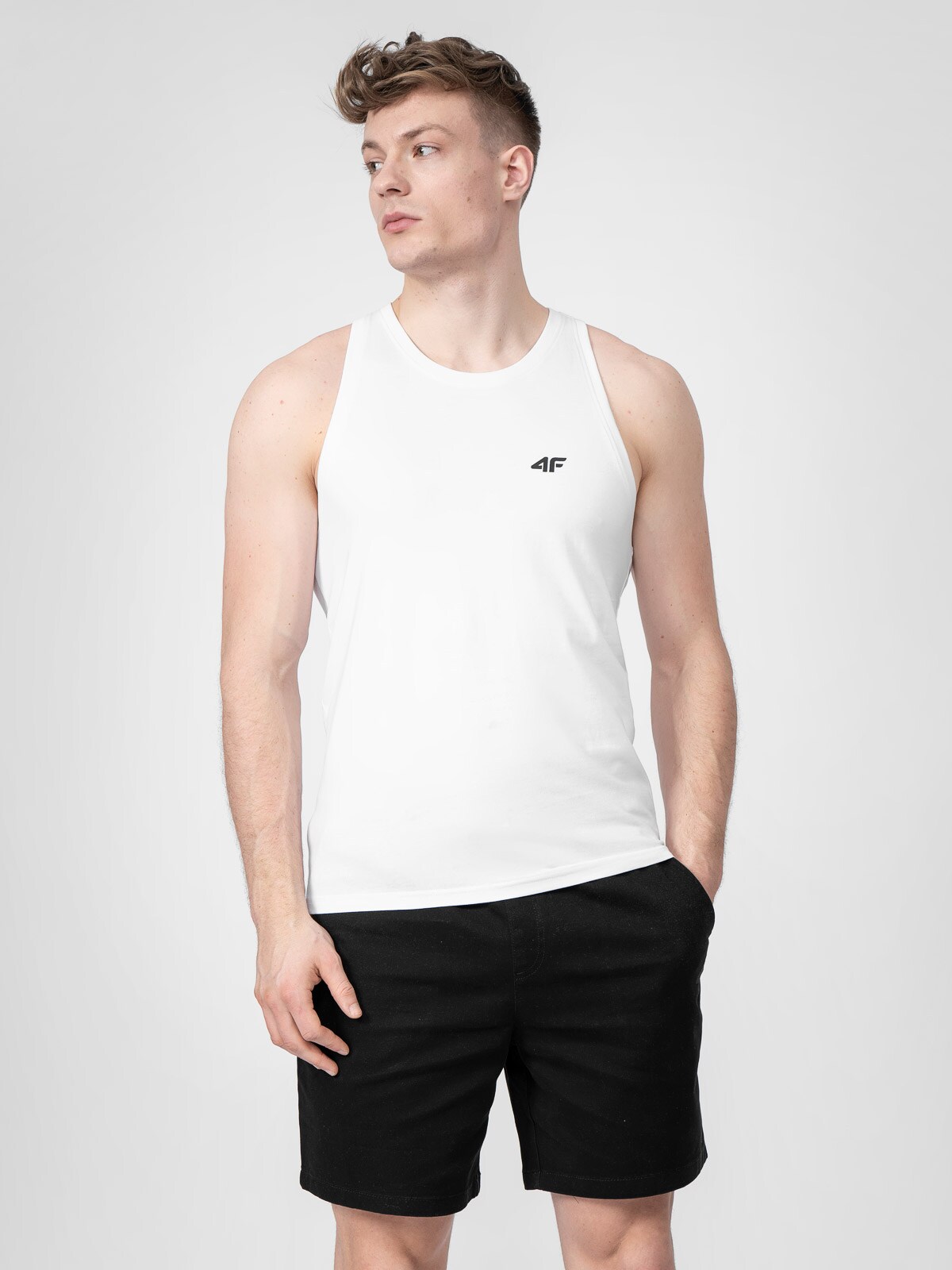 Tank top regular neted pentru bărbați