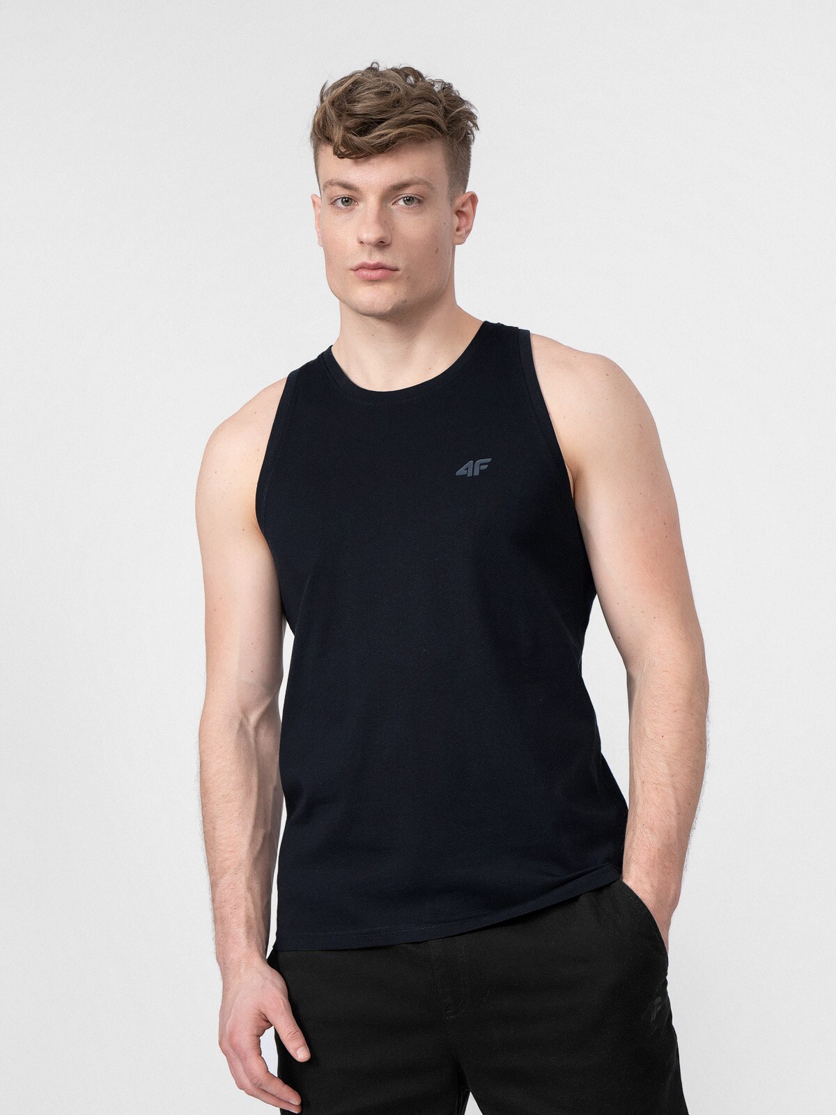 Tank top regular neted pentru bărbați