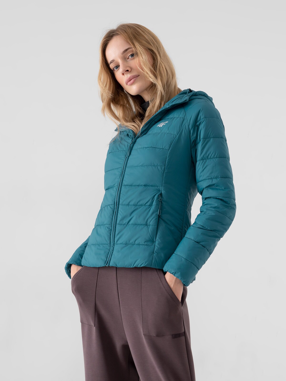 Jachetă matlasată din puf Primaloft® Thermoplume pentru femei