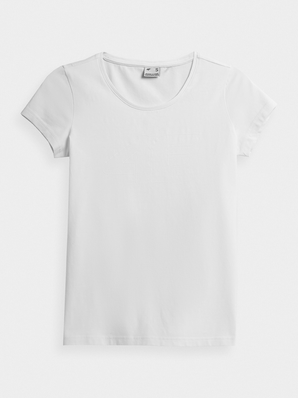 Tricou basic regular cu imprimeu pentru femei