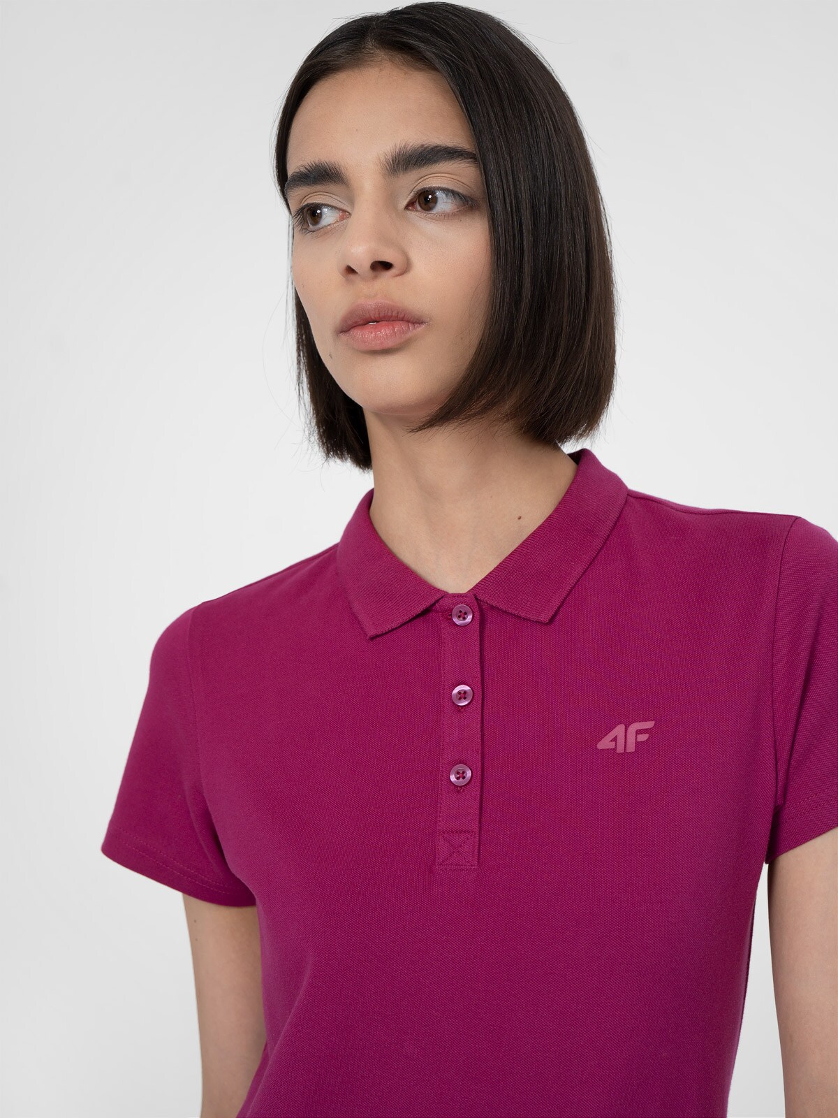 Tricou polo regular pentru femei