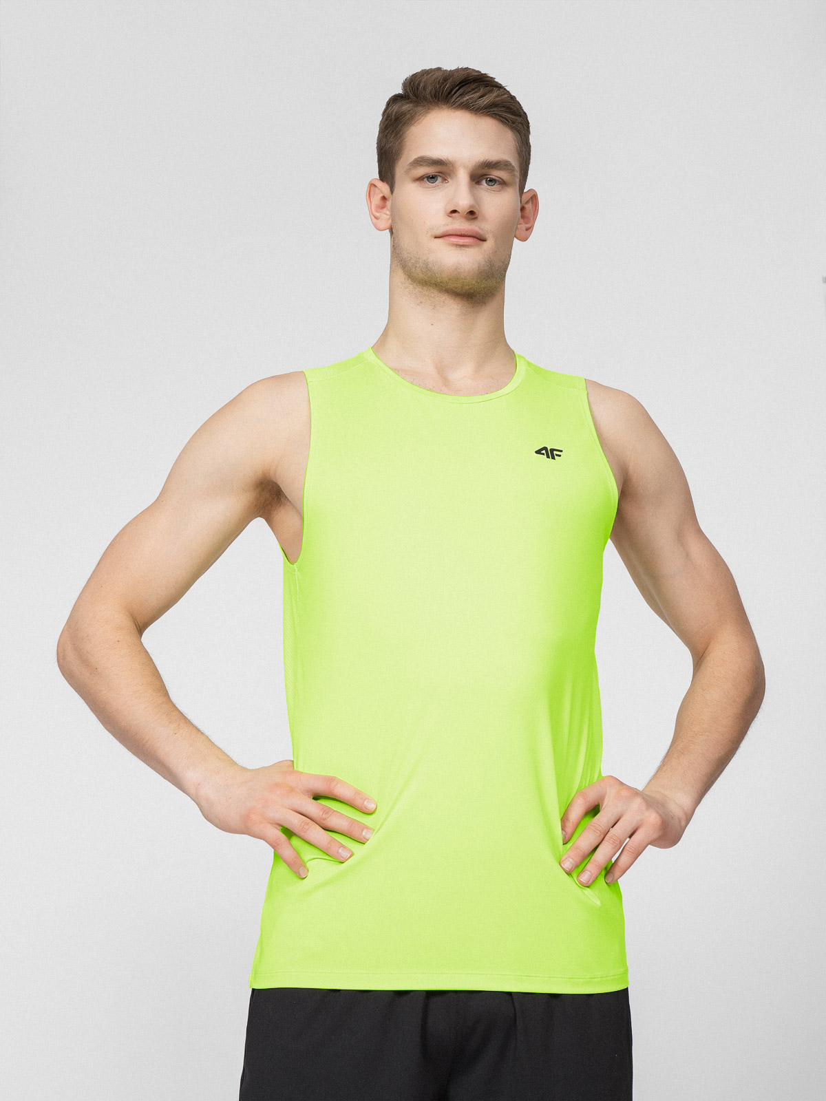 Tank top de antrenament regular cu uscare rapidă pentru bărbați