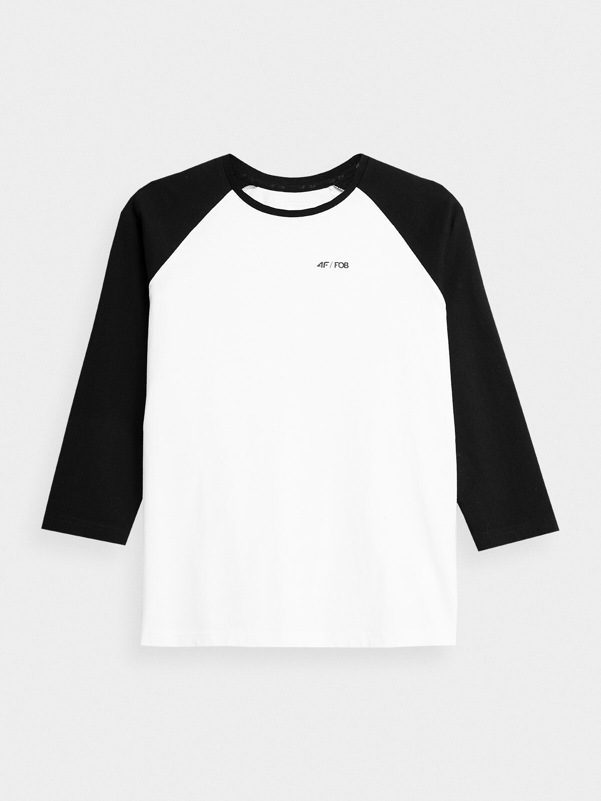 Tricou basic cu mânecă lungă 3/4 pentru femei