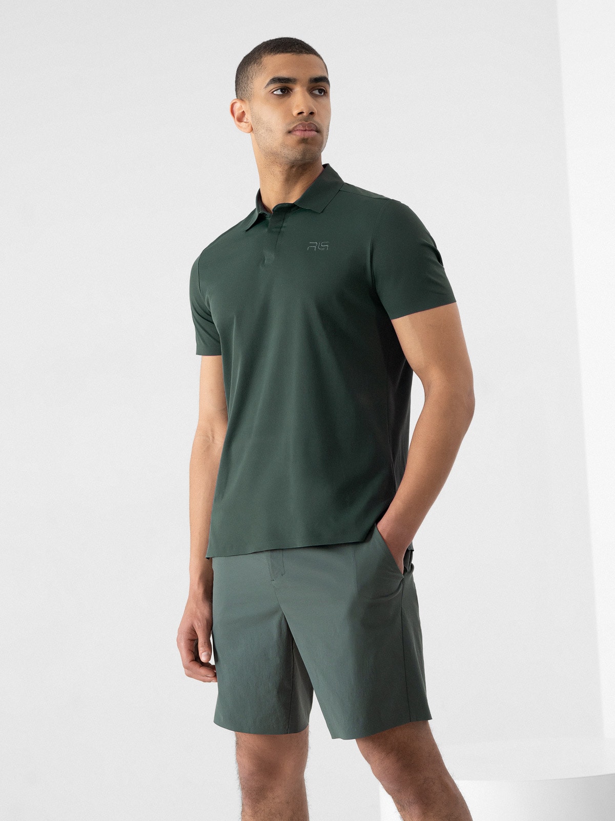 Tricou polo regular pentru bărbați 4F x RL9