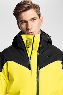 Jachetă de schi pentru bărbați KUMN152A - galben